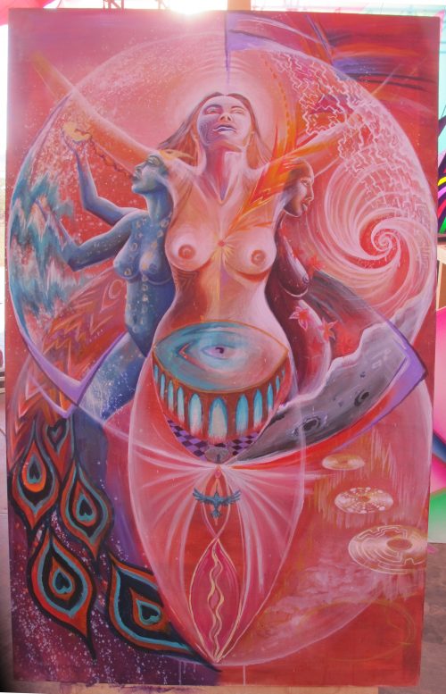 BOOM Festival 2014 – Live painting Collaboration