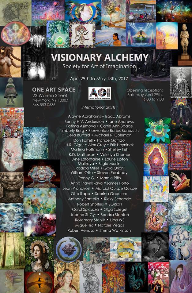 Society for Art of Imagination :  New York : April 29th May 13th