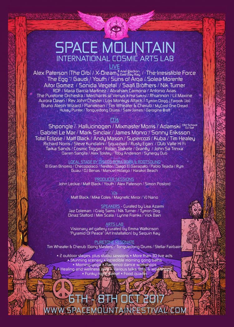 Space Mountain gathering,  Spain ) Oct 6th-9th 2017